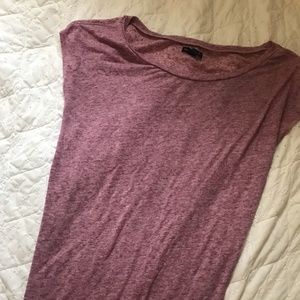 Slouchy off shoulder t-shirt